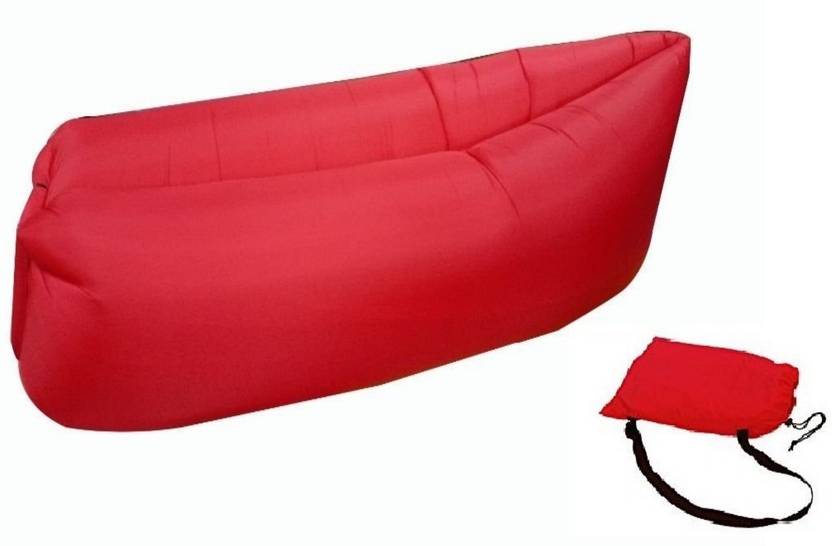 Ruby Airbag Red Inflatable Sofa Cum Bed Price In India Buy Ruby