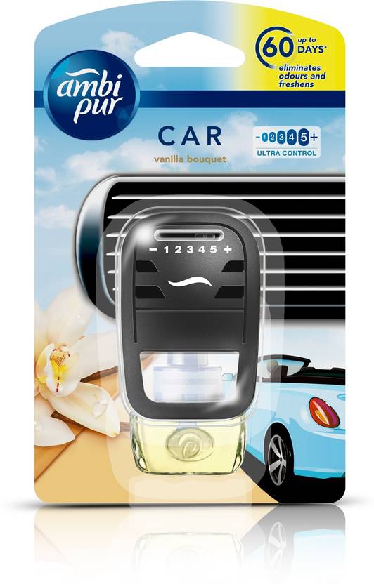 Ambi Pur Car Vanilla Bouquet Air Freshener Starter Price in India Buy