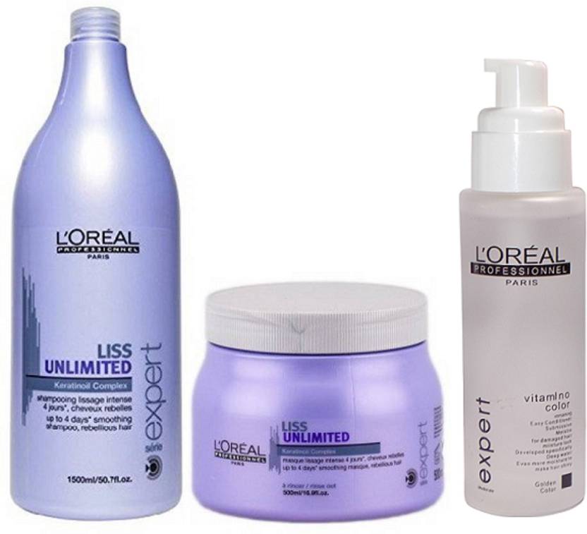 L Oreal Paris Professionnel Liss Unlimited Shampoo 1 5l Hair Spa
