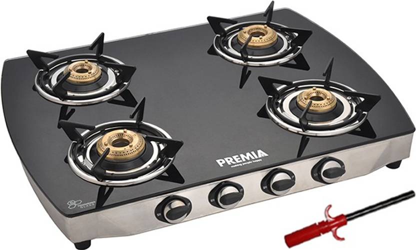 Premia Glass Top 4b Cxj 42 Lighter Stainless Steel Glass Manual