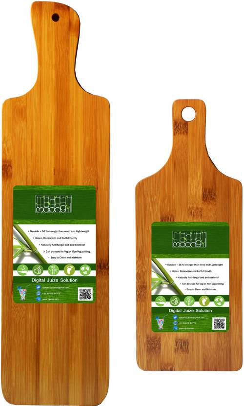 Moongil Cutting And Chopping Bamboo Wood Board Best For Vegetable Great Accessory For Kitchen Long Bat Twin Small Bamboo Cutting Board Brown Pack Of 2