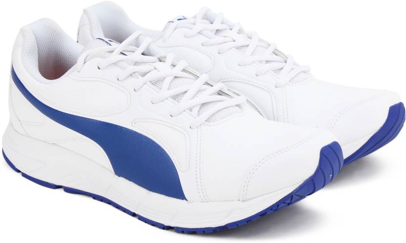 PUMA Axis v4 SL Running Shoes For Men - Buy Puma White-TRUE BLUE Color PUMA Axis SL Running Shoes For Men Online at Best Price - Shop Online for Footwears in