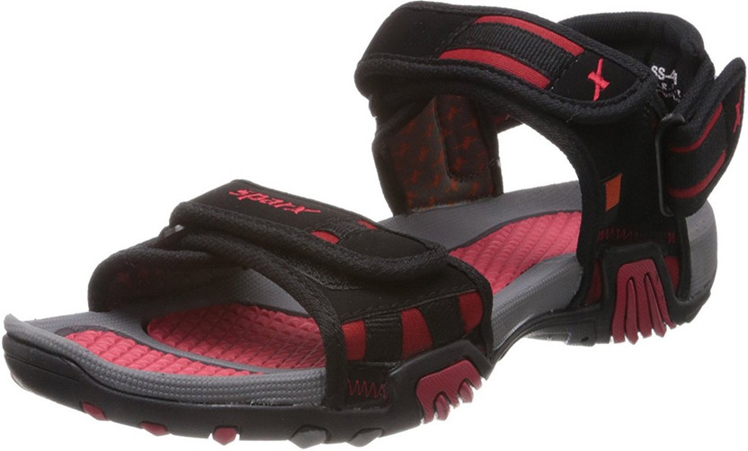 Sparx Men Black, Red Sandals - Buy 