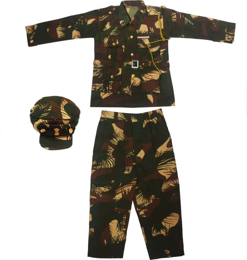 WTR Army Soldier Kids Costume Wear Price in India - Buy WTR Army ...