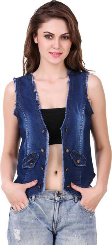 Trendyfrog Sleeveless Self Design Women 