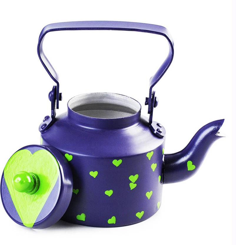 Bildapt Colorful Hand Painted Kettle Decorative Showpiece 22 cm Price