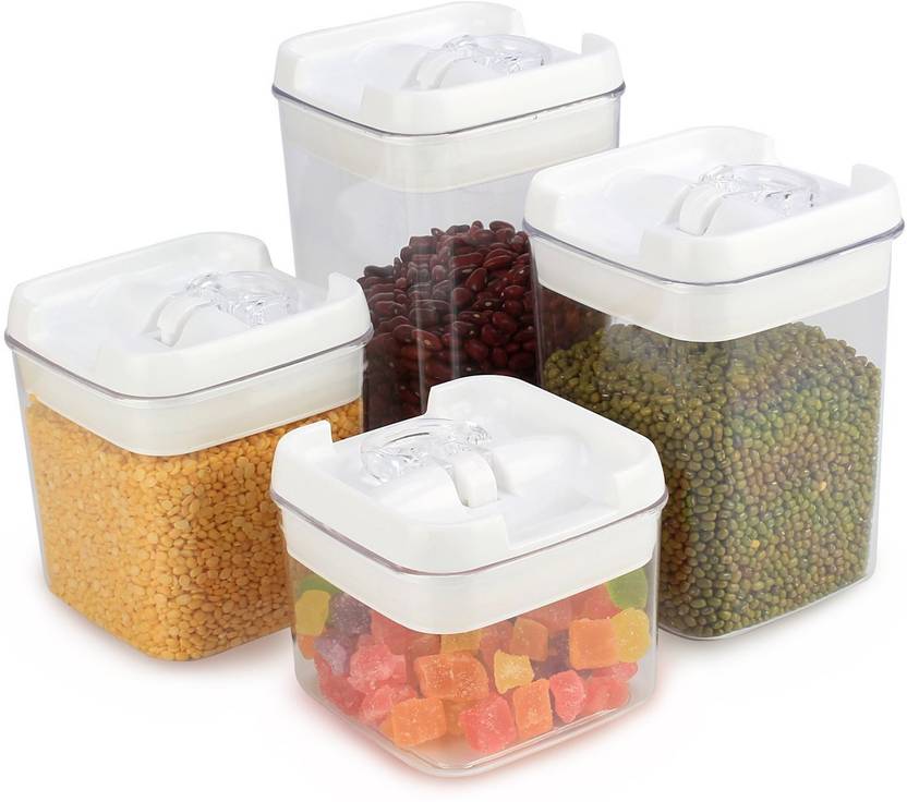 Hokipo Plastic Airtight Kitchen Storage Container Set Box Hokipo Plastic Airtight Kitchen Storage Container Set Box