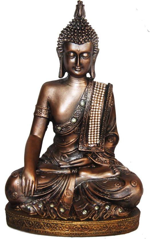 HND Meditating Buddha idol Decorative Showpiece 27 cm Price in India