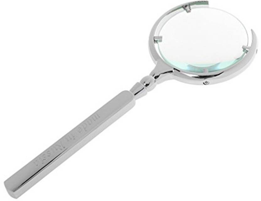 Stealodeal Made In Russia Silver Luxury Metal 70mm 3x Magnifying Russia Silver Luxury Metal 70mm 3x