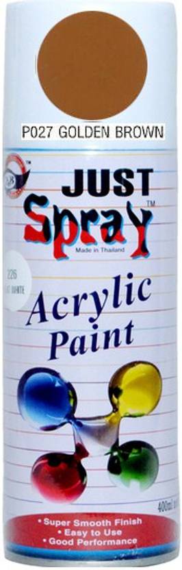 Just Spray P027 Golden Brown Paint 400 Ml Price In India Just Spray P027 Golden Brown Paint 400 Ml
