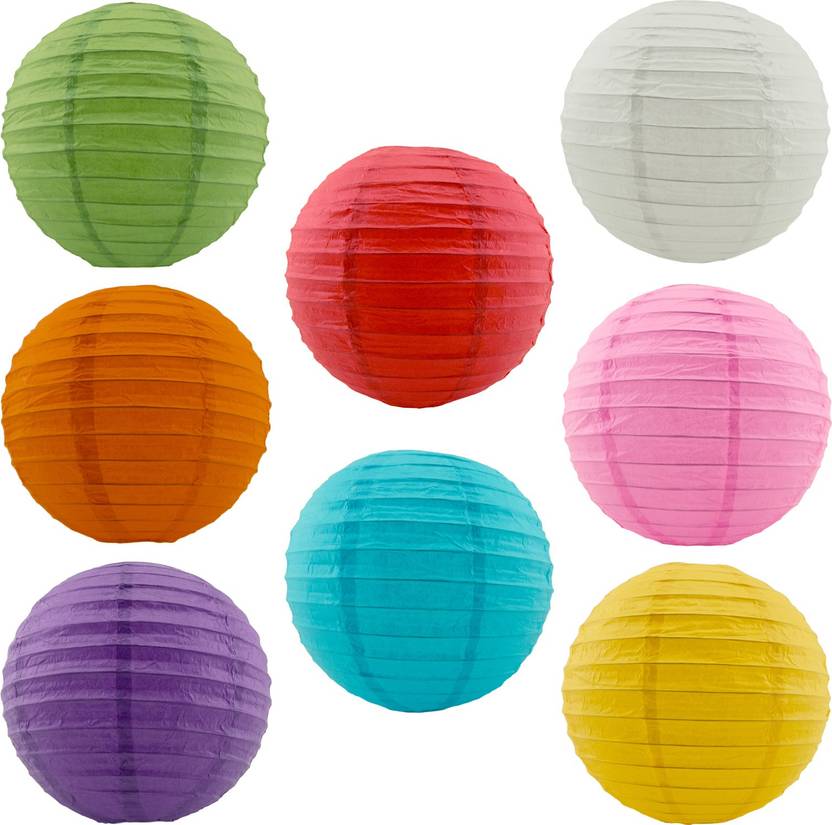Sukot 10 Inch Hanging Paper Lantern Paper Ball Decoration Paper