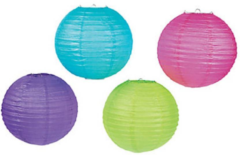 Sukot 12 Inch Hanging Light Paper Lantern Diwali Christmas Party