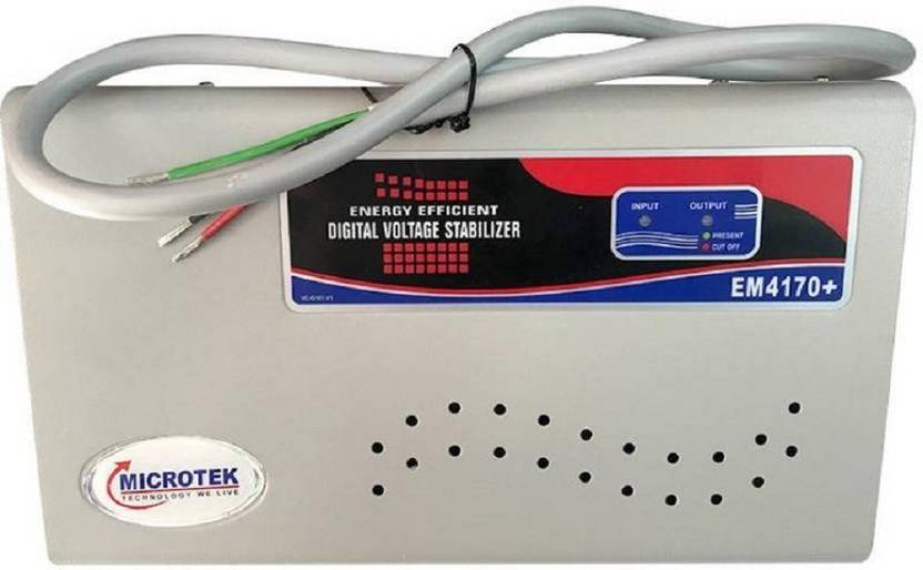 Microtek MICROTEK 41704 Voltage Stabilizer (for AC Upto 1.5 Ton) Price