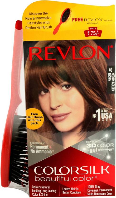 Revlon Colorsilk Hair Color Medium Golden Brown 4g Hair Color