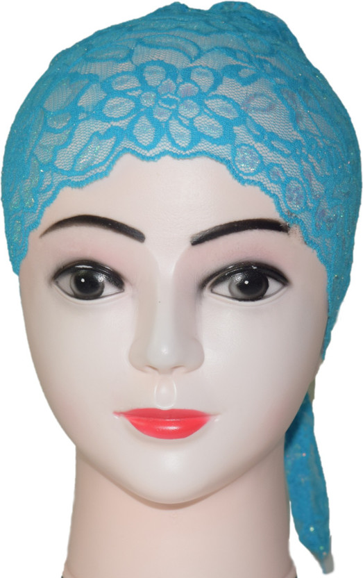 hijabworld Embellished Net Hijab Cap 
