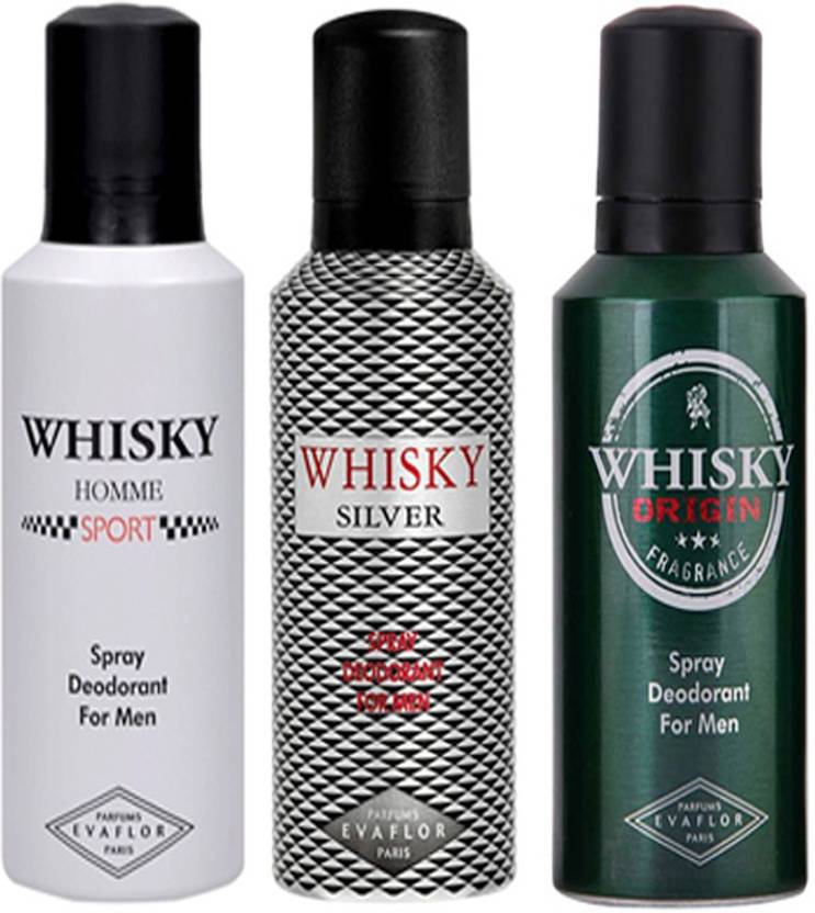 Evaflor Whisky Sport Silver Origin Deo Deodorant Spray For