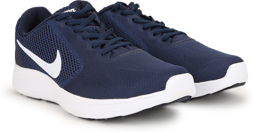 nike revolution 3 white shoe