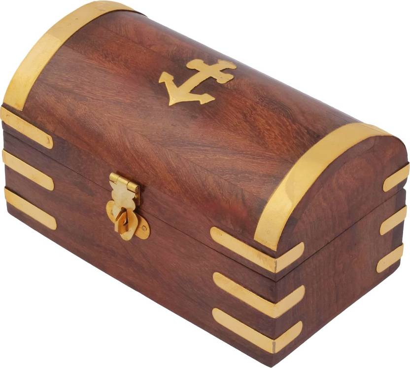 Craft Art India Beautiful Handmade Wooden Storage With Brass Craft Art India Beautiful Handmade Wooden Storage With Brass Designing Jewellery Vanity Box