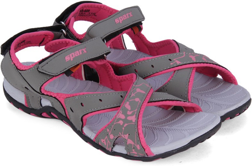 Sparx Women Grey Sports Sandals - Buy 