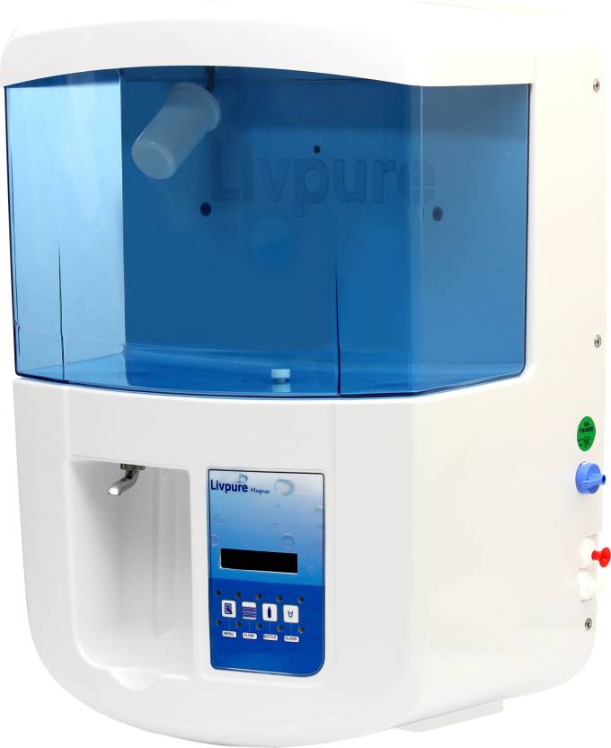 For 10274/-(48% Off) Livpure Magna 11 L RO + UV +UF Water Purifier (White) at Flipkart