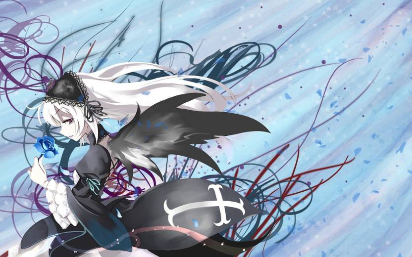 Akhuratha Anime Anime Rozen Maiden Suigintou Wall Poster