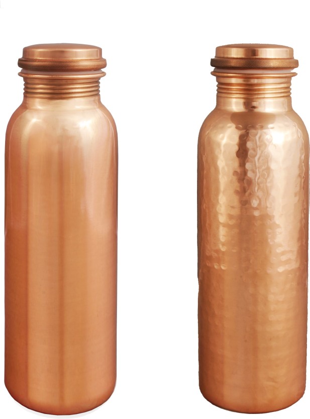 100/% Pure Copper Water Bottle For Yoga Ayurveda Health Benefits 950 ml Fast Ship