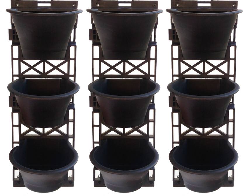 Arteries Vertical Garden Pots Arteries Eco Wall 7 Inch