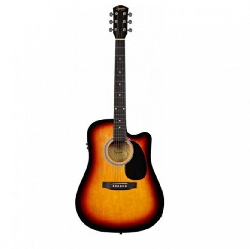 FENDER Squier SA105CESB Semiacoustic Guitar Spruce Rosewood Right