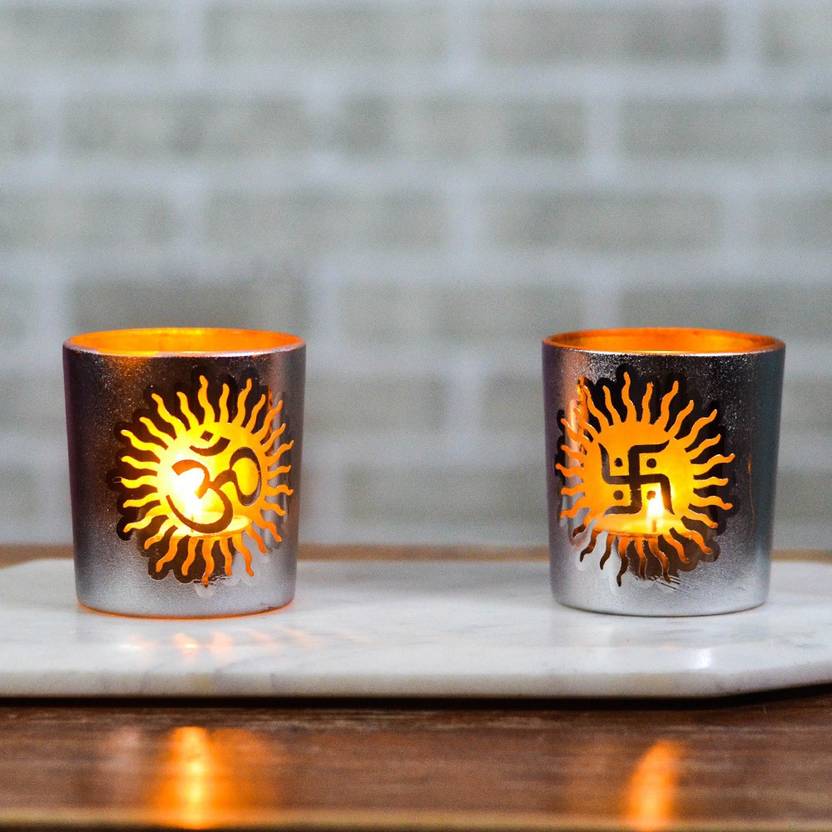 Casa Decor Indian Ethnic Spiritual Tealight Candle Home Decor