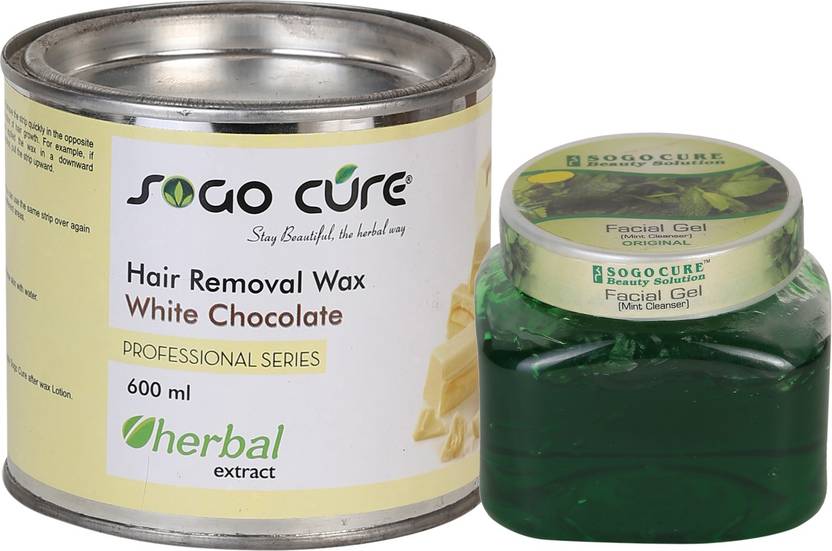 Sogo Cure White Chocolate Hair Removal Hot Body Wax And Skin
