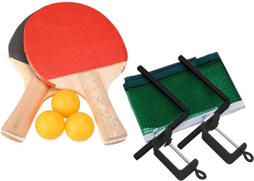 Forever Online Shopping Combo Of Table Tennis Net With Clumps With Pair Of Table Tennis Bats