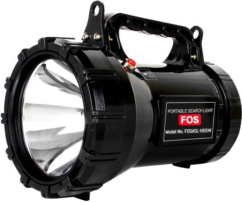 fos army search light range 1 km 55w halogen torch price in