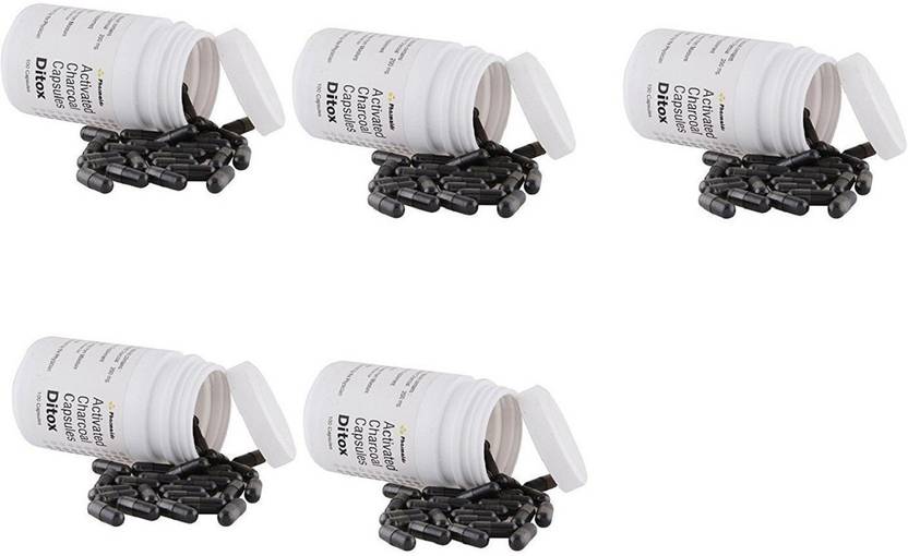ditox capsule activated charcoal capsules 200 mg per capsule used