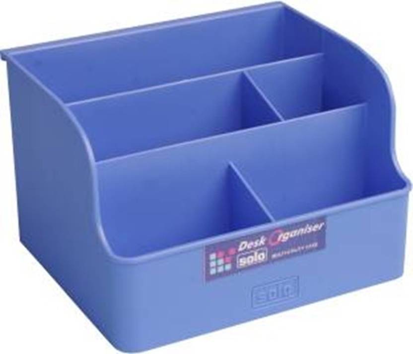 Solo 5 Compartments Plastic Desk Organizer Desk Organizer