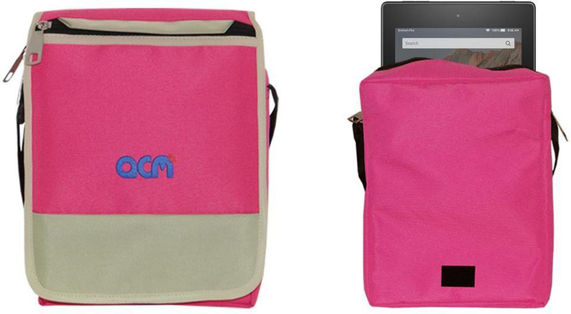 ACM Pouch for Kindle All New Fire Hd 8 Flip Shoulder Sling Bag(Pink, Cases with Holder, Cloth, Pack of: 1)