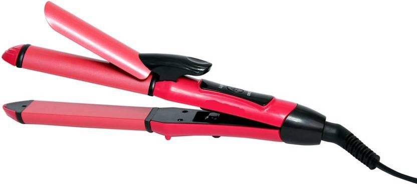 Wonder World Hair Waver And Curler Iron 2 In 1 Professional