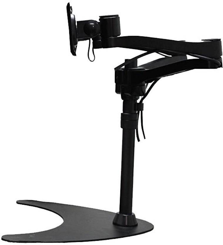 Rife Dual Monitor Stand Horizontal Freestanding Desk Mount
