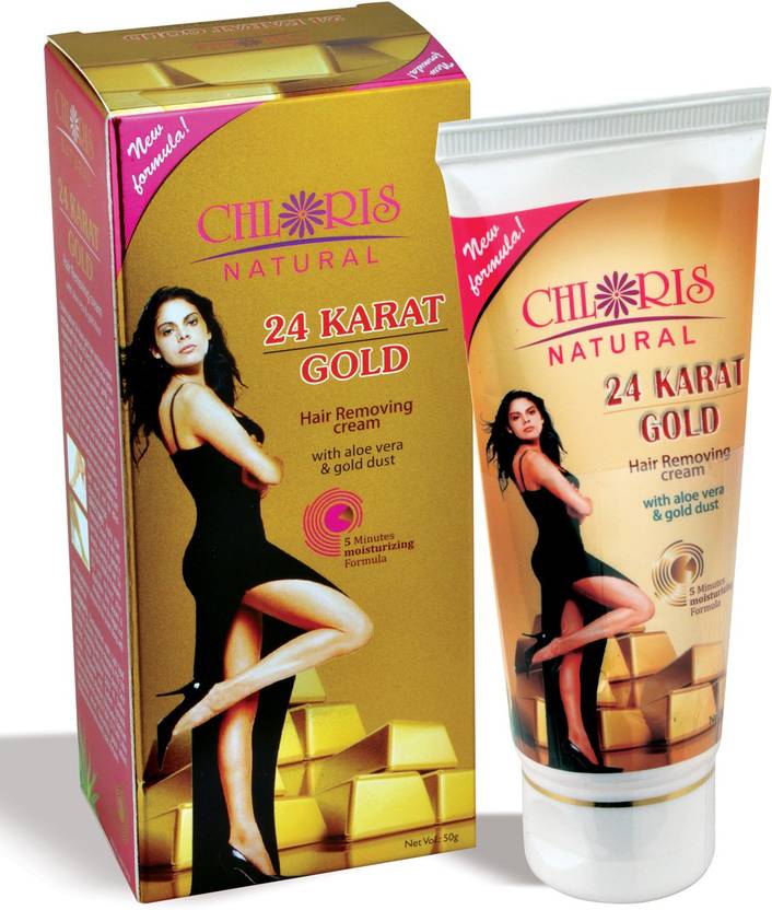 Chloris Natural Hair Remover Gold 50g Pack Of 3 Cream Price In