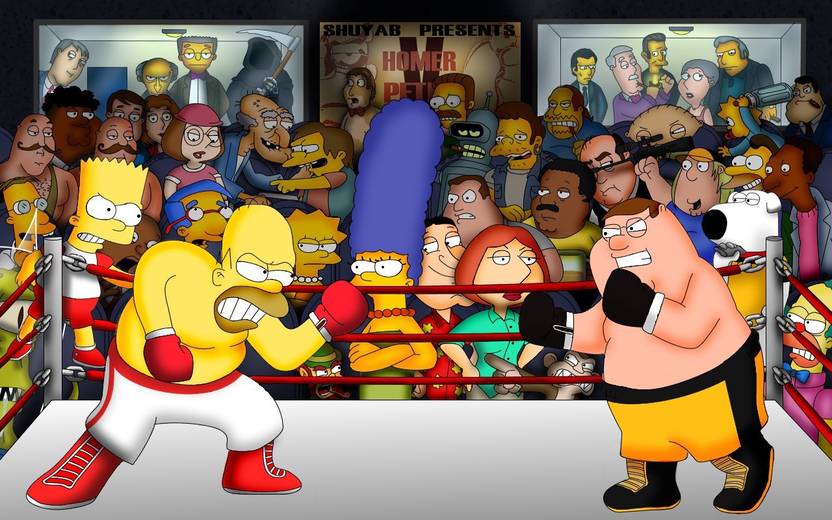 Tv Show The Simpsons Homer Simpson Bart Simpson Marge