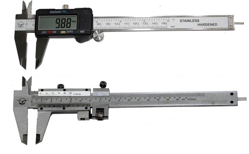 Digital Craft AEROSPACE 150mm Digital LCD + MANUAL Caliper Vernier