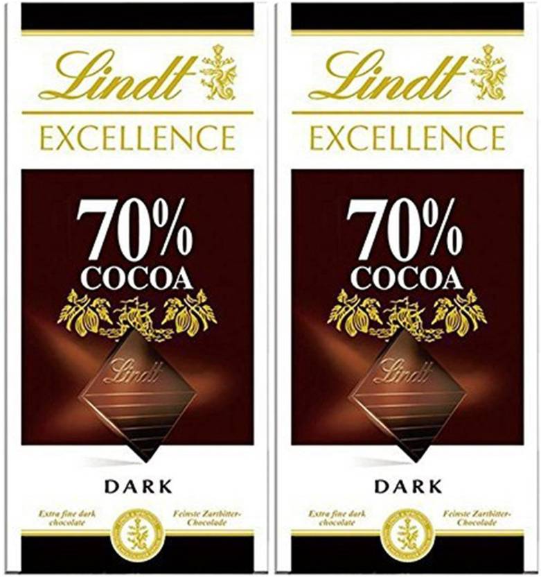 LINDT 70 Dark Cocoa Chocolate Bars Price in India Buy LINDT 70 Dark