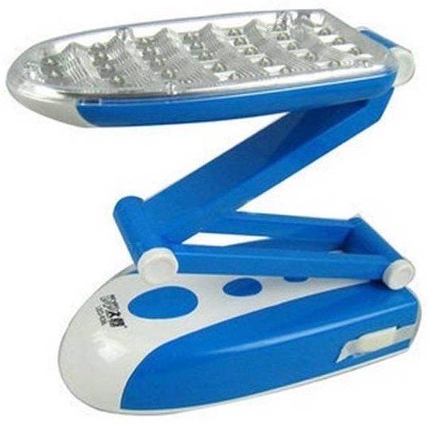 Vibex 31 Led Foldable Rechargeable Emergency Table Lamp Vibex 31 Led Foldable Rechargeable Emergency Table Lamp 16 5 Cm Blue White