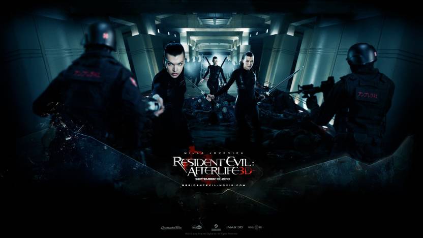 Akhuratha Wall Poster Movies Resident Evil Afterlife Paper