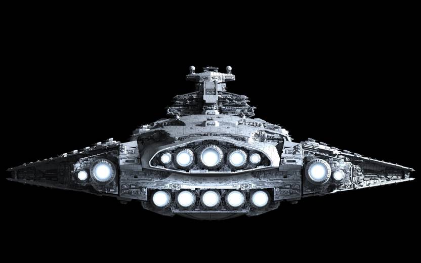 Akhuratha Wall Poster Star Wars Artwork Spaceship Star