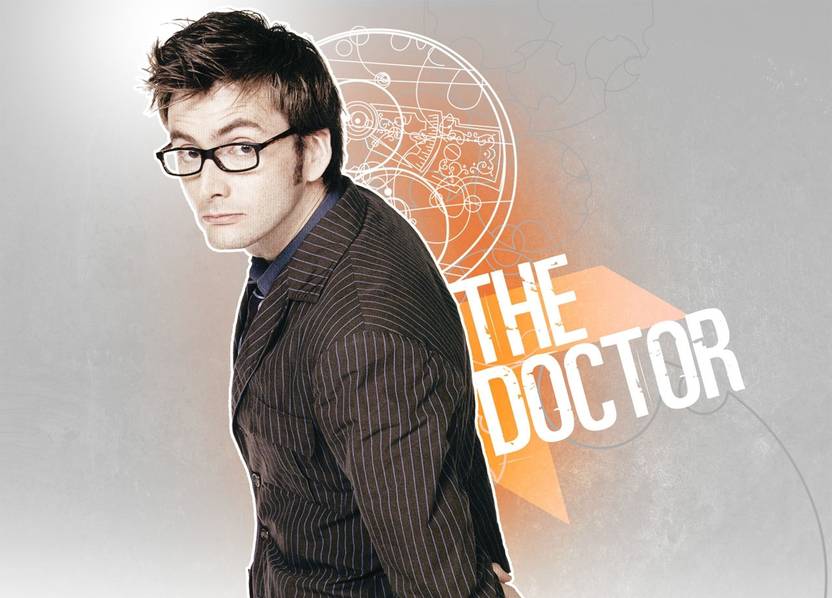 Akhuratha Wall Poster Doctor Who The Doctor Tardis David