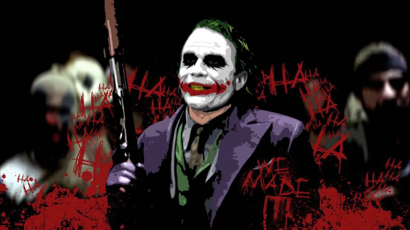 Akhuratha Wall Poster Movies Batman The Dark Knight Joker