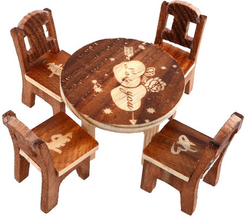 webelkart wooden baby chair set decorative showpiece 5 cm price in