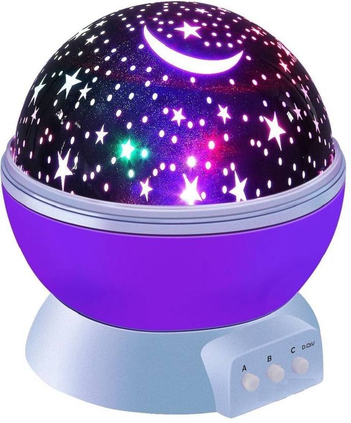 Tuelip Star Master Sky Starry Night Light Stage Dream Rotating Tuelip Star Master Sky Starry Night Light Stage Dream Rotating Projection Lamp Purple