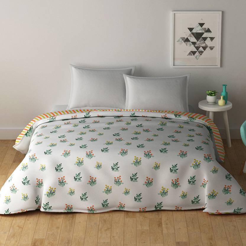 SPACES Floral Double Dohar Buy SPACES Floral Double Dohar Online at