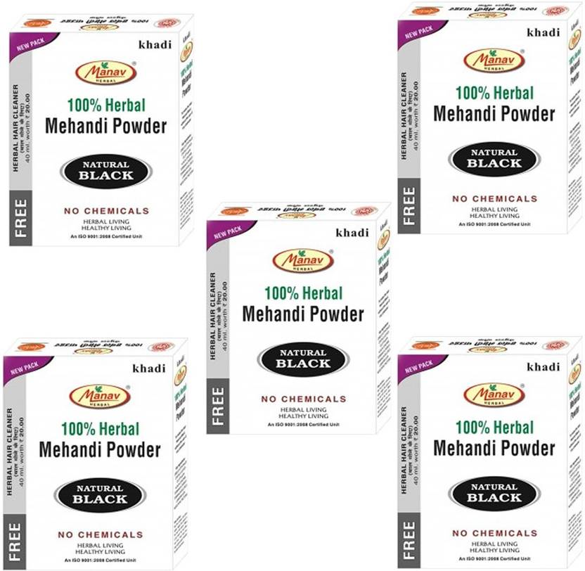 Herbal Natural Black Mehandi Powder Hair Color Price In India